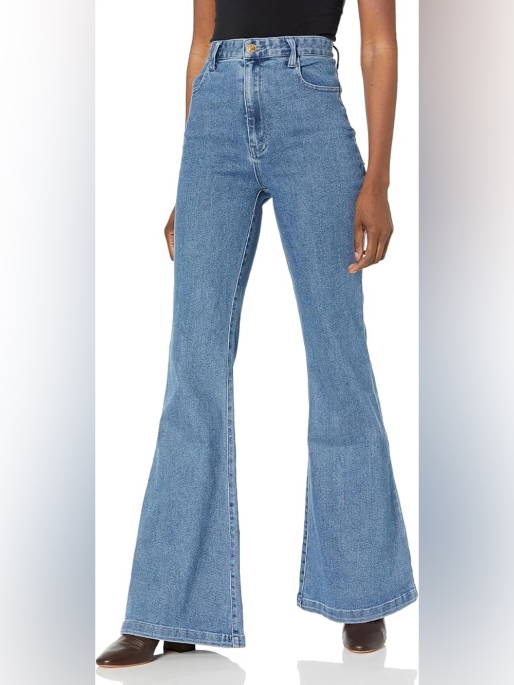 Show Me Your Mumu Women's Hawn Bell Jeans High rise sz 31